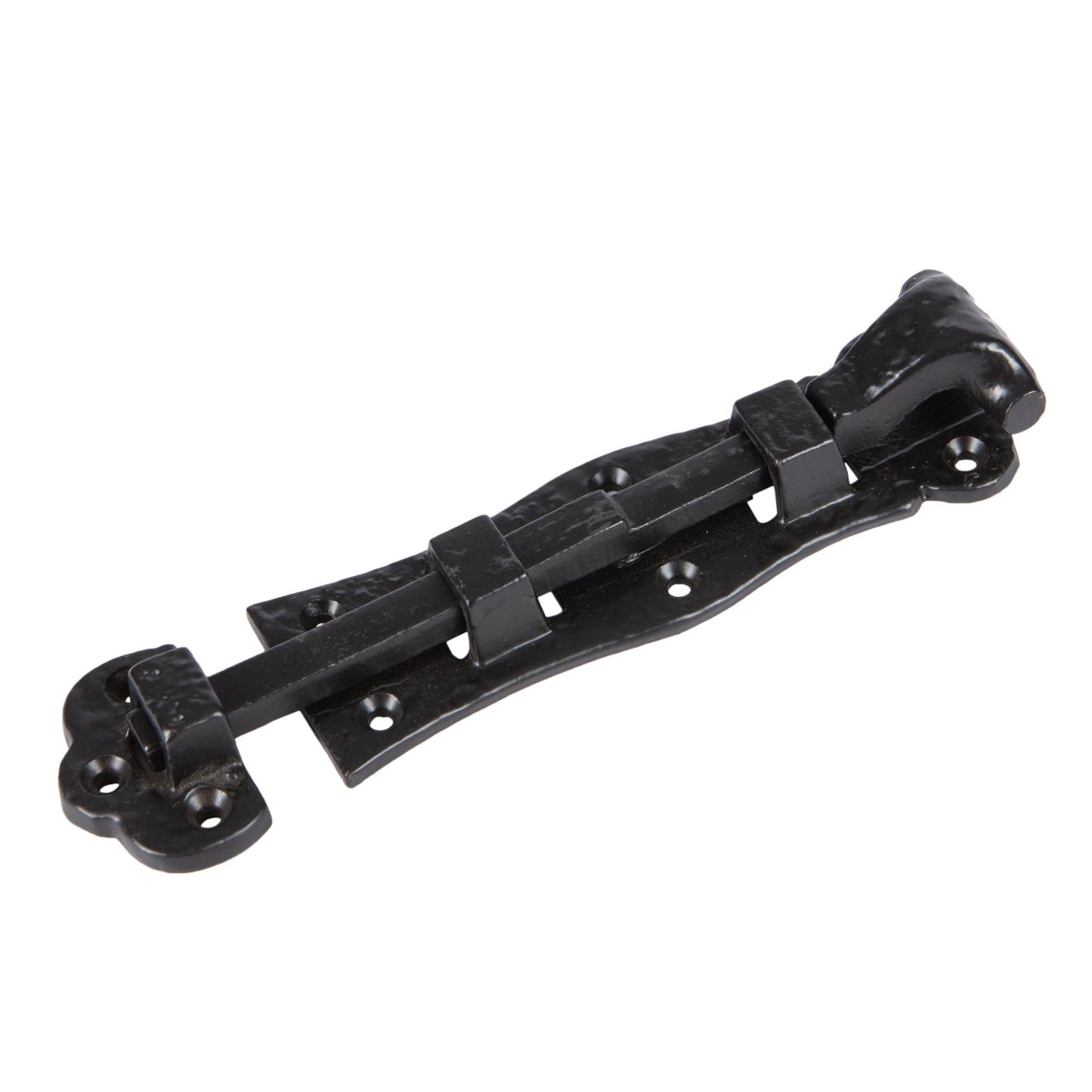 140mm Black Straight Antique Fish Tail Surface Bolt