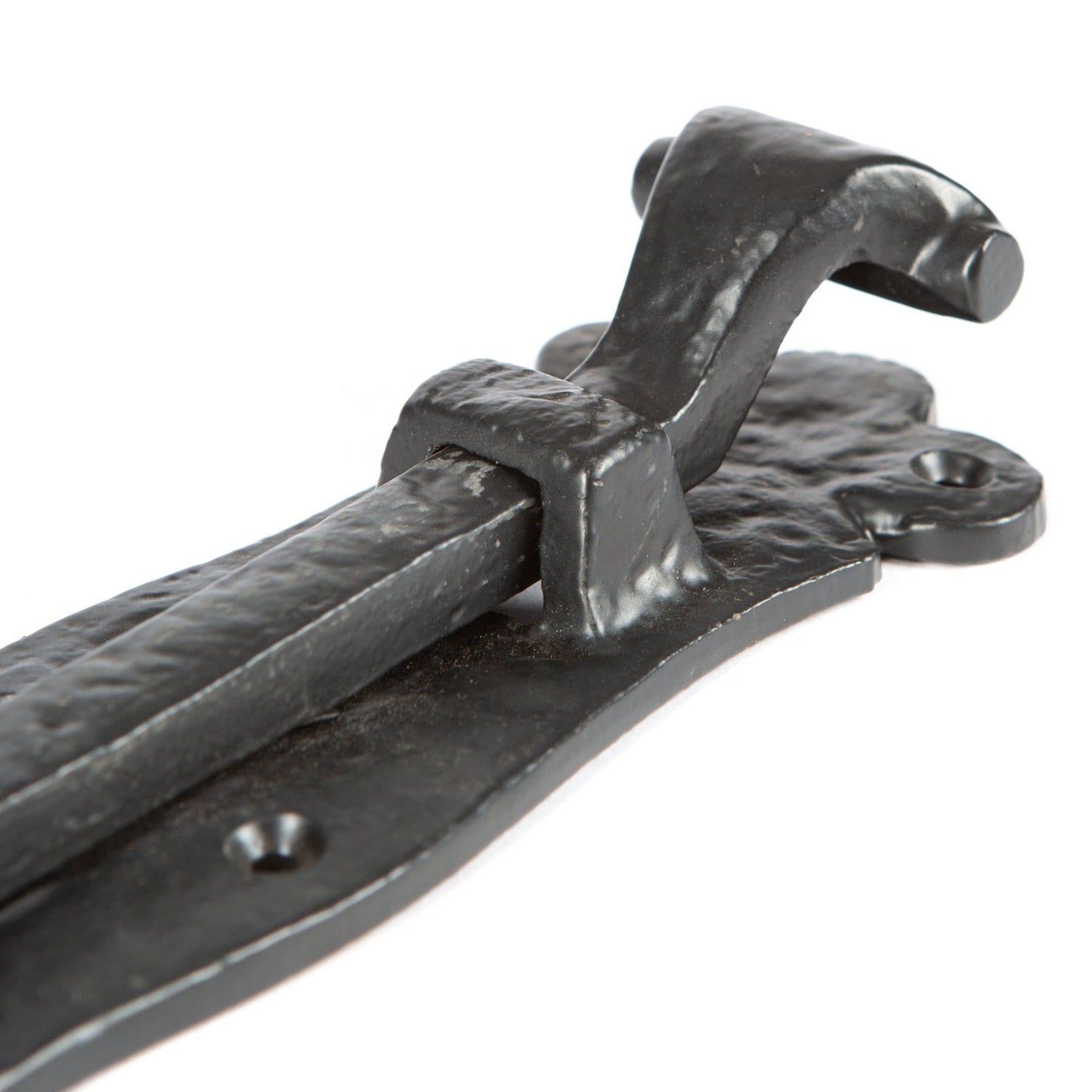 185mm Black Straight Antique Fish Tail Surface Bolt
