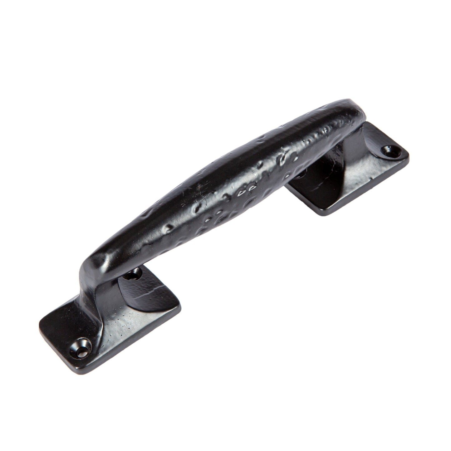 150mm Black Forged Barn Door Handle