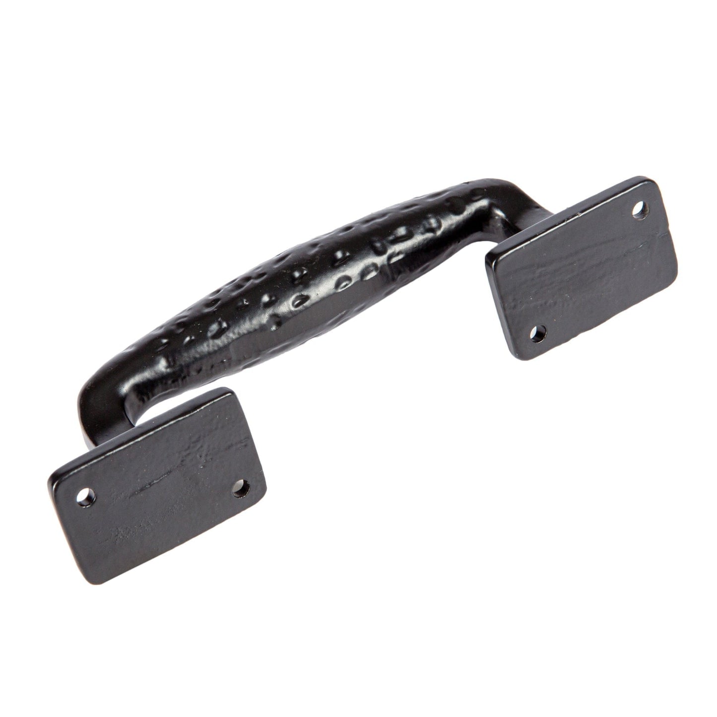 150mm Black Forged Barn Door Handle
