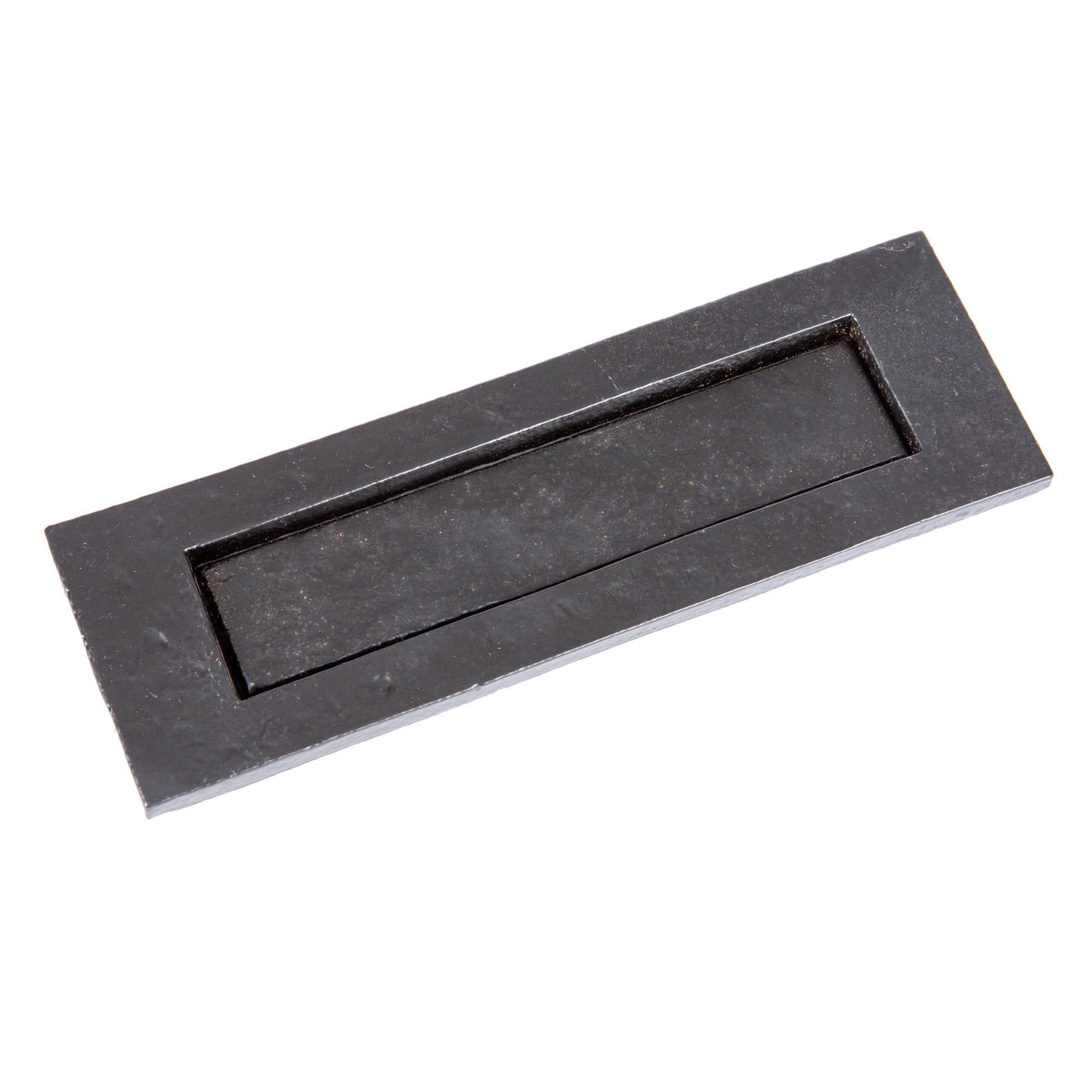 255mm x 85mm Black Rustic Letter Plate