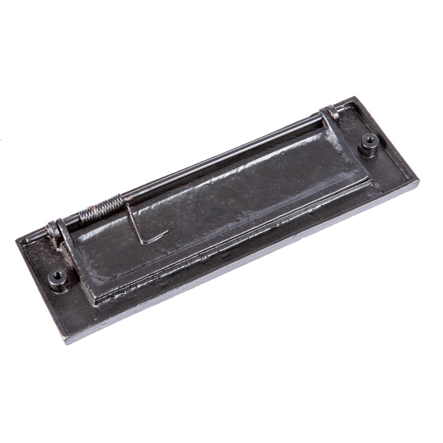 255mm x 85mm Black Rustic Letter Plate