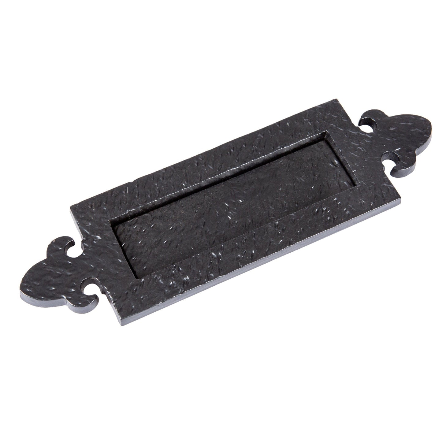345mm x 105mm Black Fleur De Lis Letter Plate