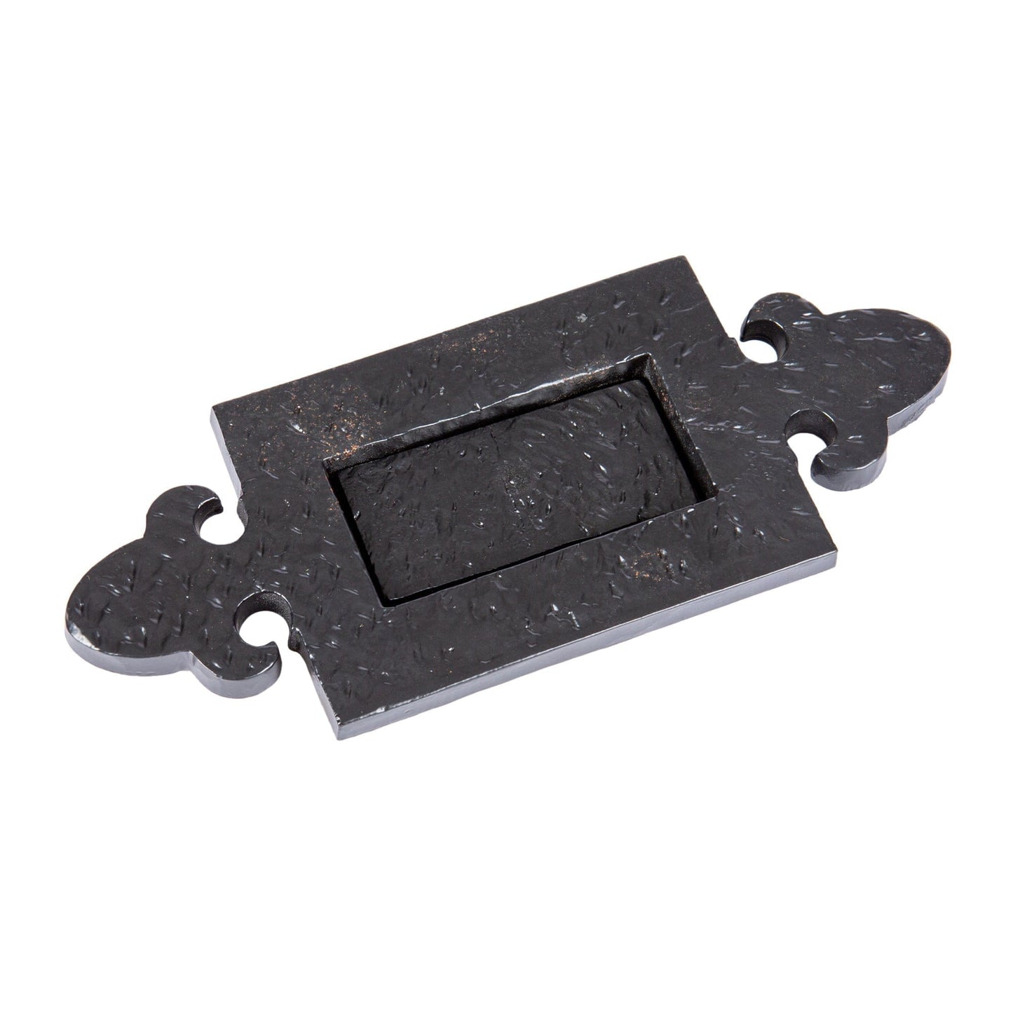 270mm x 105mm Black Fleur De Lis Letter Plate