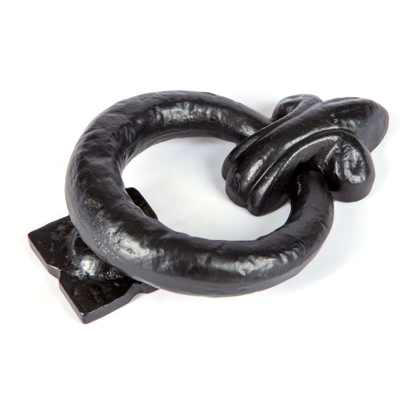 140mm Black Fleur De Lis Door Knocker