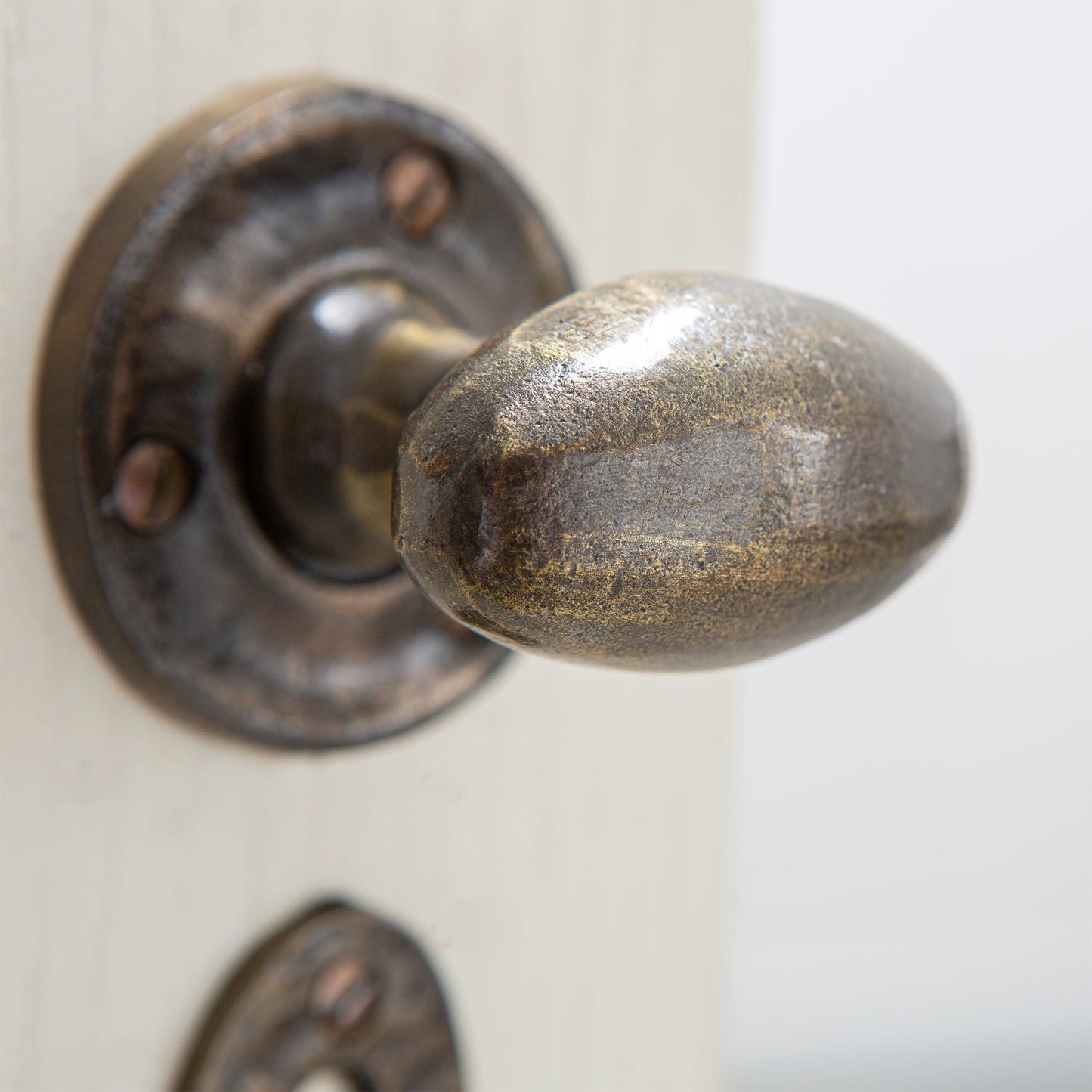 60mm Oval Rim & Mortice Door Knob