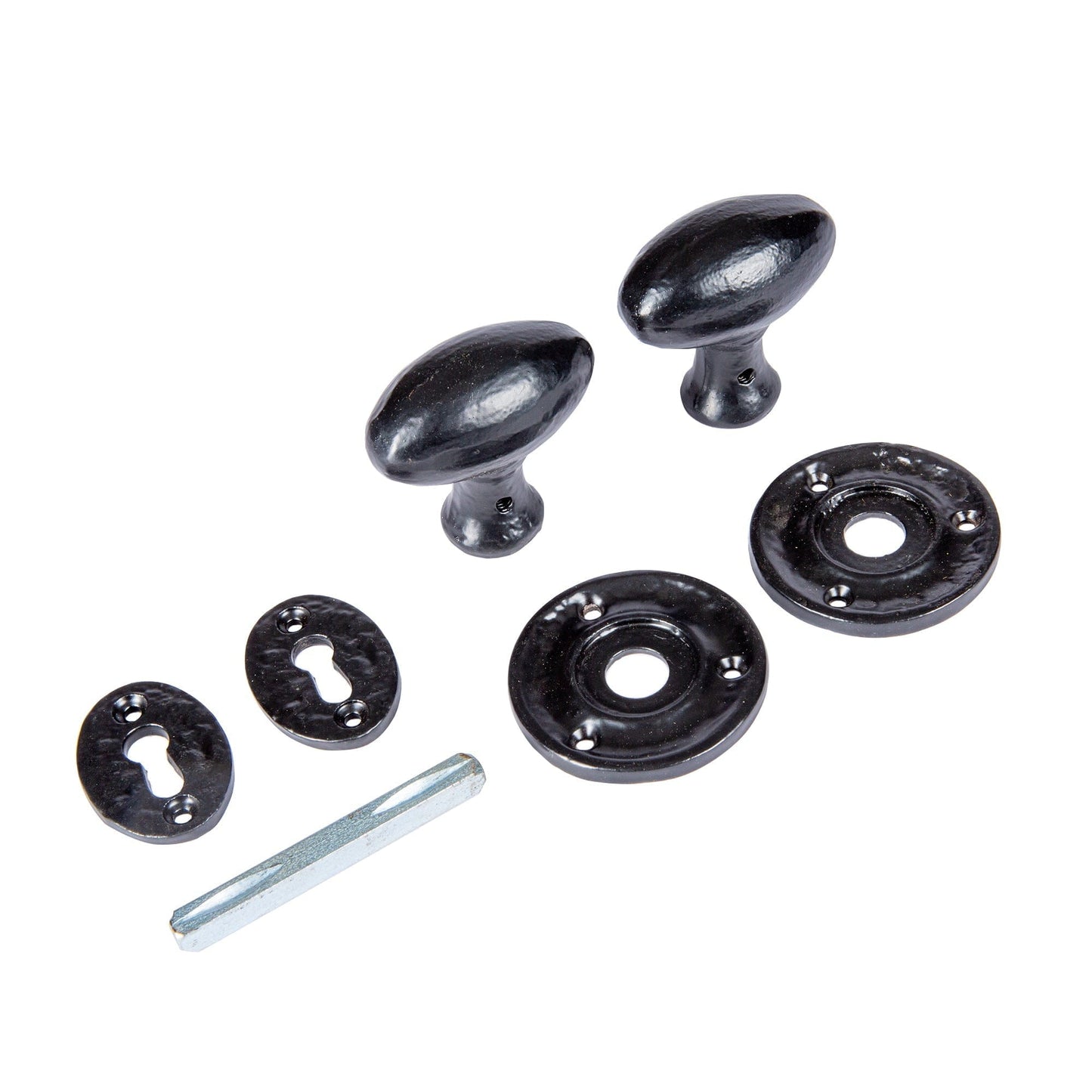 60mm Oval Rim & Mortice Door Knob