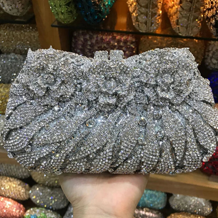 Women's Diamond Rhinestones Evening Clutch Bags