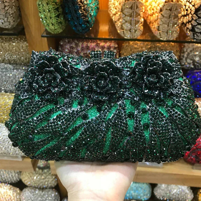Women's Diamond Rhinestones Evening Clutch Bags