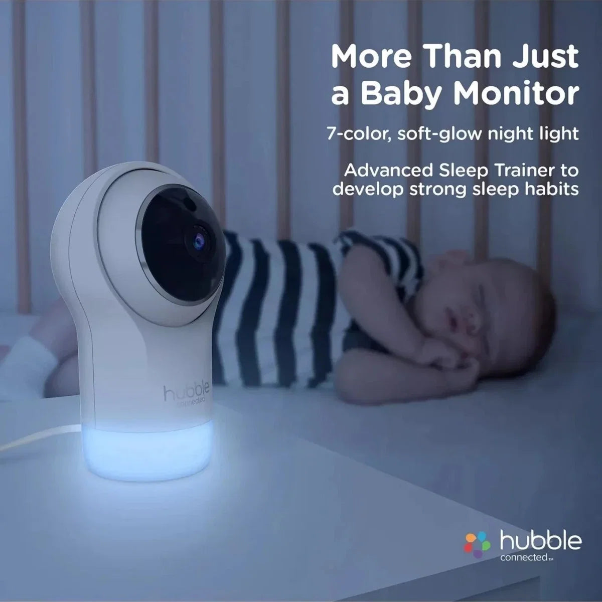 Hubble Nursery Pal Glow+ 5" Video Baby Camera & Monitor