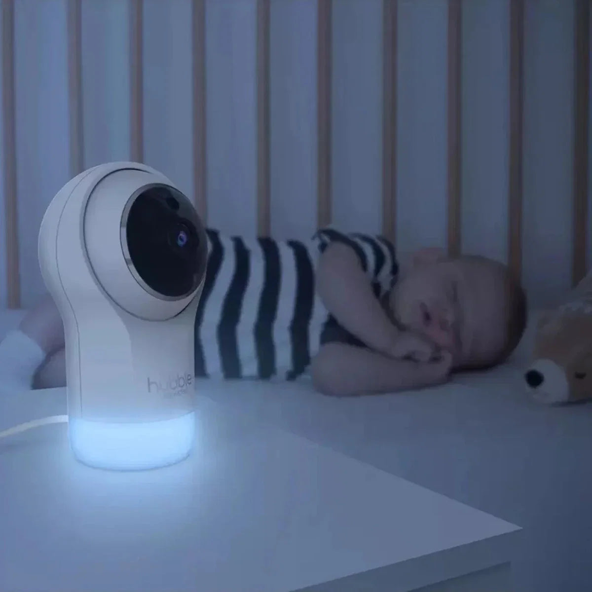 Hubble Nursery Pal Glow+ 5" Video Baby Camera & Monitor
