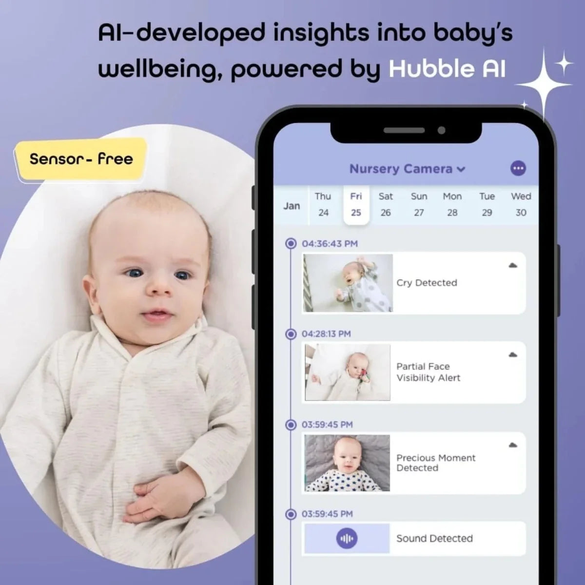 Hubble Go Baby AI Smart Camera