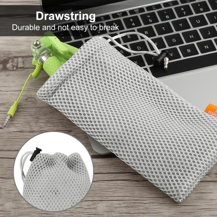 HAWEEL Pouch Bag for Smart Phones, Power Bank and other Accessories, Size up to 5.5 inch(Grey)