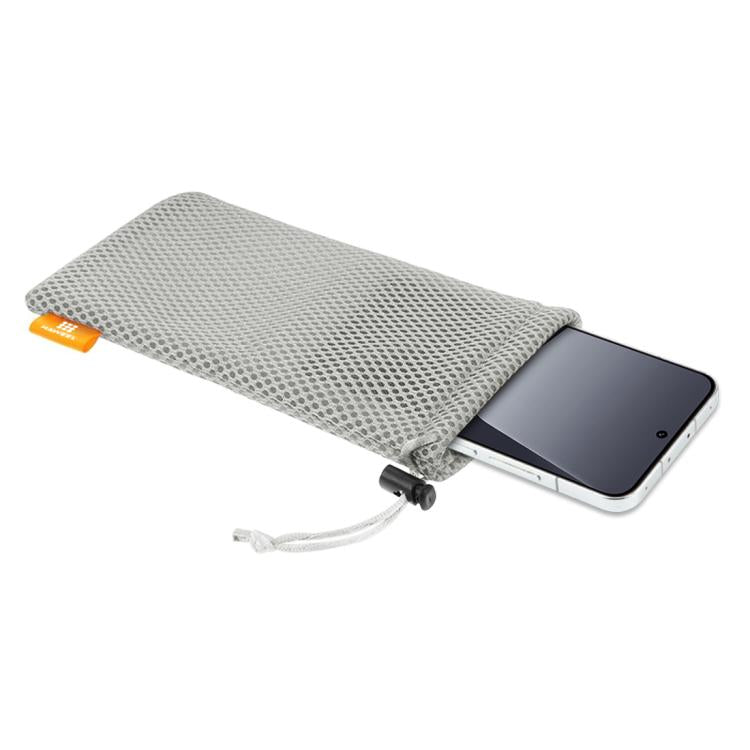 HAWEEL Pouch Bag for Smart Phones, Power Bank and other Accessories, Size up to 5.5 inch(Grey)