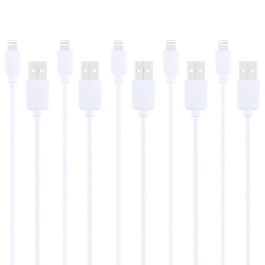 5 PCS HAWEEL 1m High Speed 8 pin to USB Sync and Charging Cable Kit for iPhone, iPad