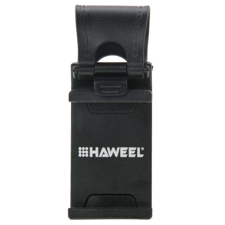 HAWEEL Universal Car Steering Wheel Phone Mount Holder, HK Stock Black