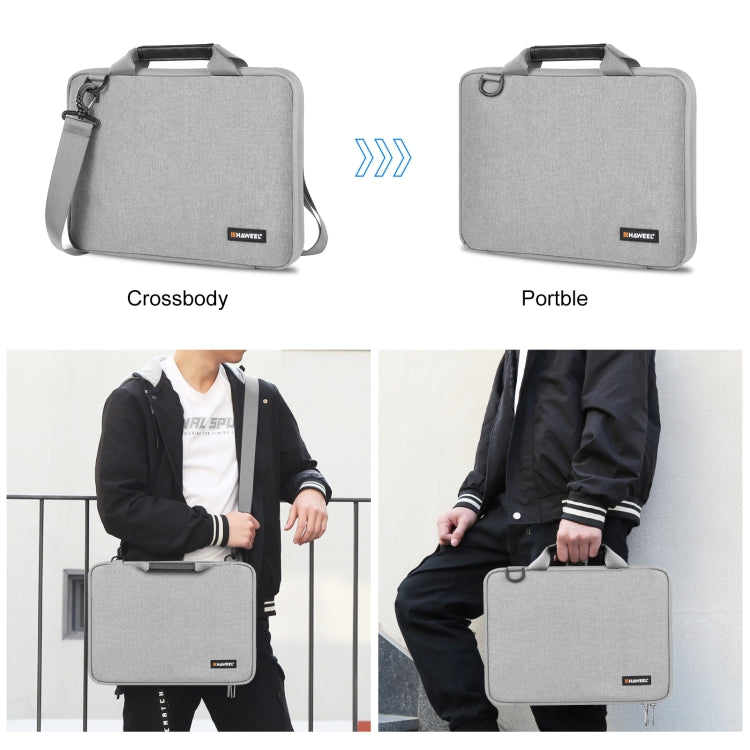 HAWEEL 13.0 inch-14.0 inch Briefcase Crossbody Laptop Bag For Macbook, Lenovo Thinkpad, ASUS, HP, 13.0 inch-14.0 inch