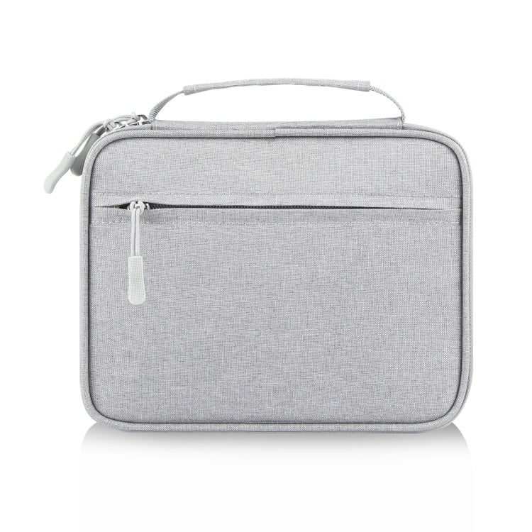 HAWEEL Passport Wallet Document Organizer Credit Cards Case Bag with Handle (Grey)