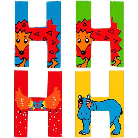 Lanka Kade Wooden Letters for Children's Bedroom Doors
