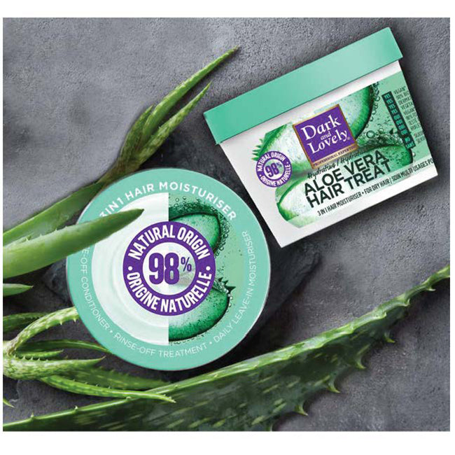 Dark & Lovely Aloe Vera Curly Hair Cream 13oz Hydrating Treatment