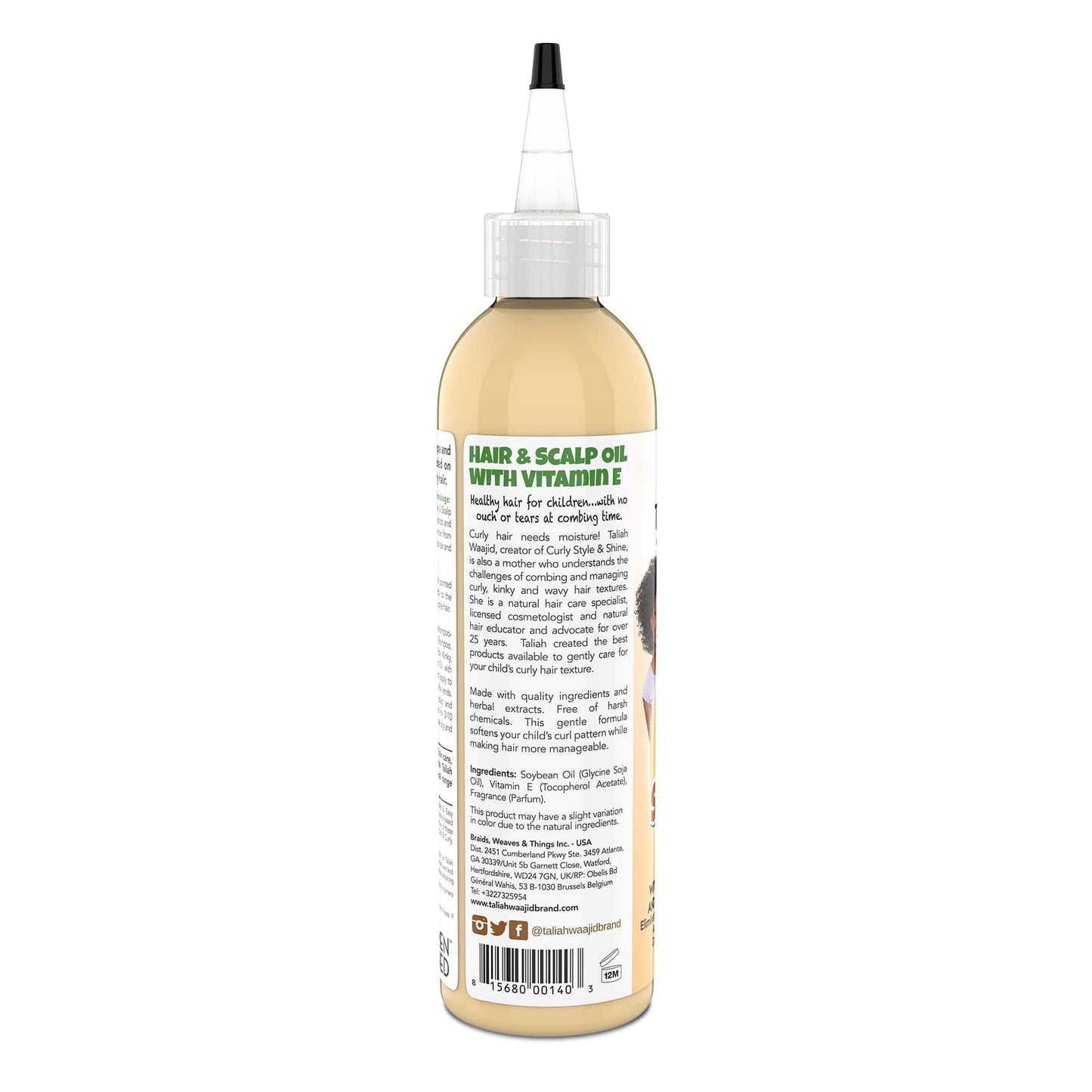 Taliah Waajid Vitamin-E Hair & Scalp Oil Nourishing & Strengthening for Children 236 ml/7.98 oz