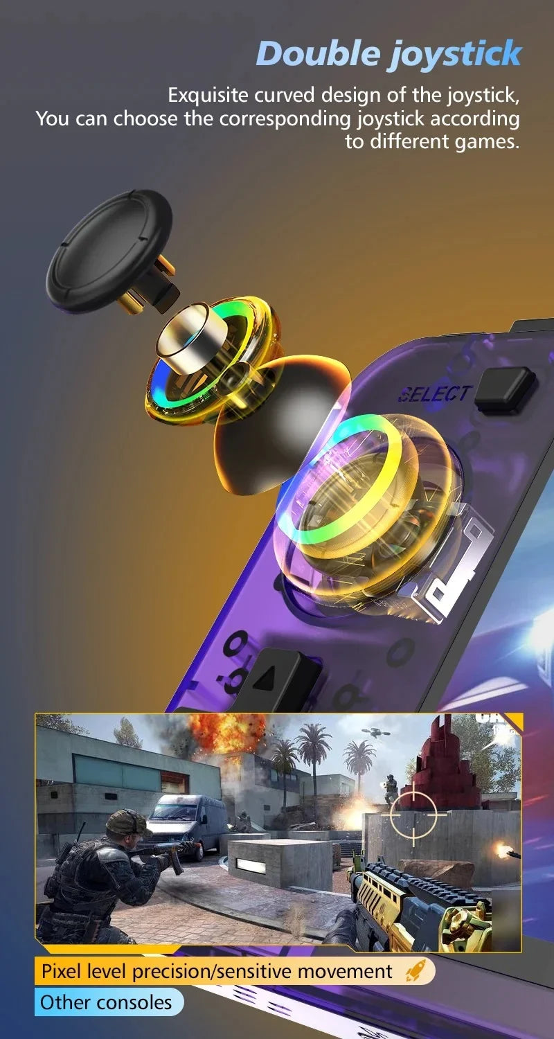 Retro Handheld Video Game Console - 3.5” Screen Portable Pocket Games Machine