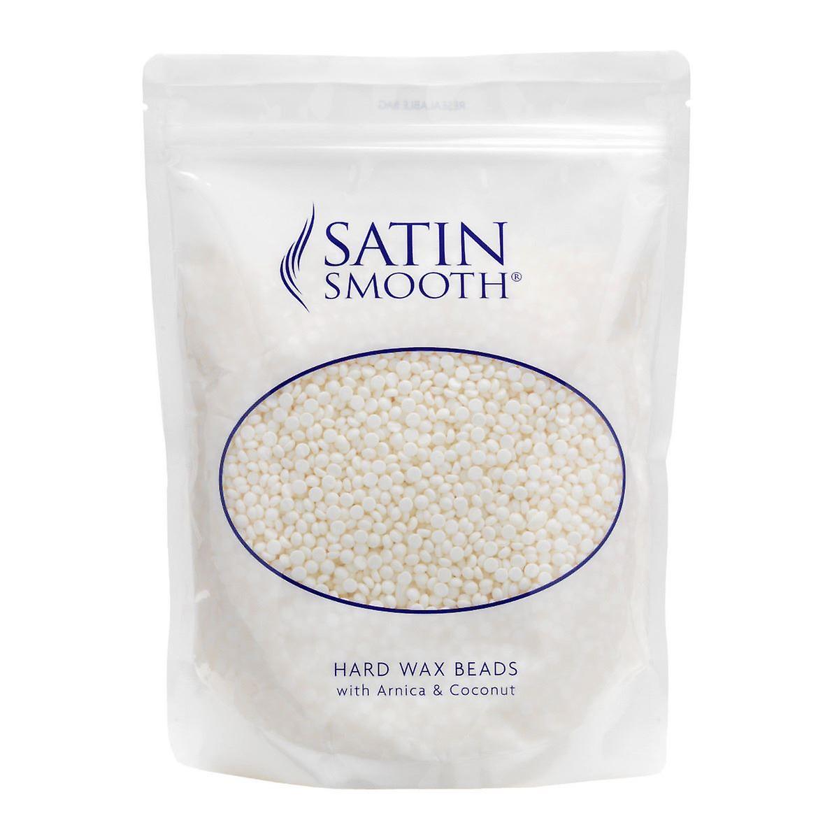 Satin Smooth Hard Wax Beads with Arnica & Coconut for Gentle & Soothing Professional Hair Removal
