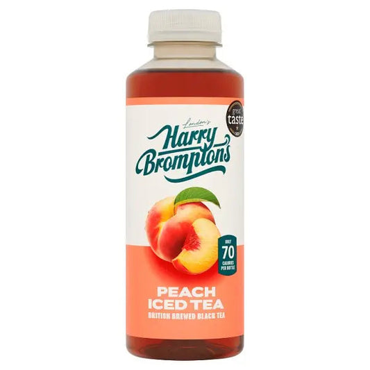 Harry Brompton's London's Peach Iced Tea 500ml (Case of 12)