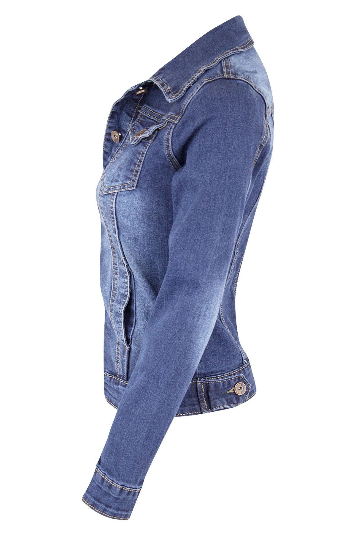 Classic Jeans Denim Jacket Women or Girl Teenager  Veste Femme Chaqueta Mujer