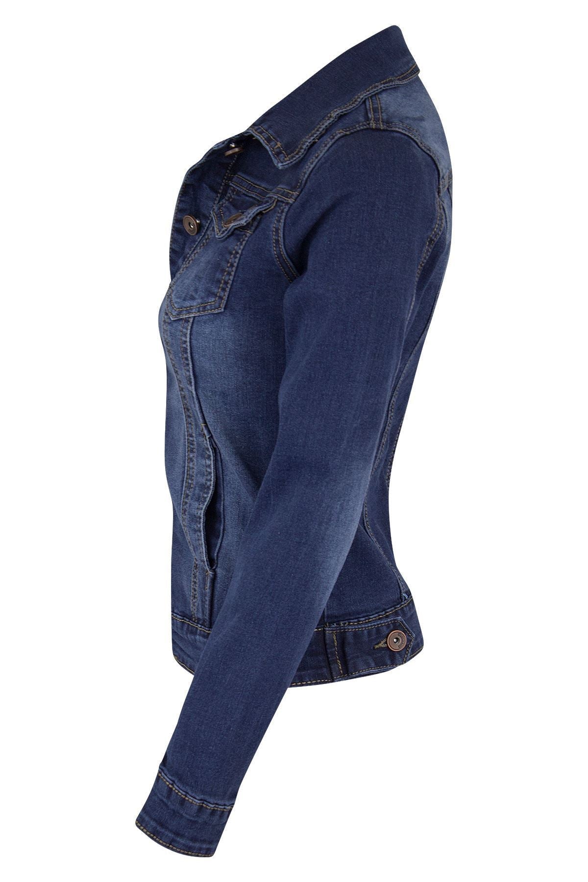 Classic Jeans Denim Jacket Women or Girl Teenager  Veste Femme Chaqueta Mujer