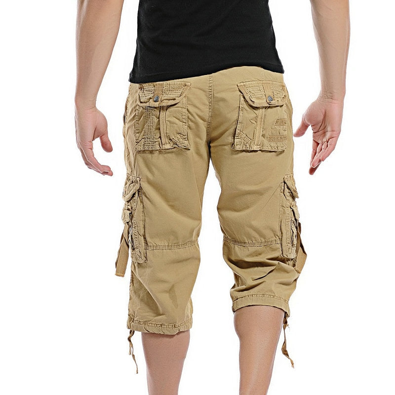 Casual Shorts Men Summer Camouflage Cotton Cargo Shorts