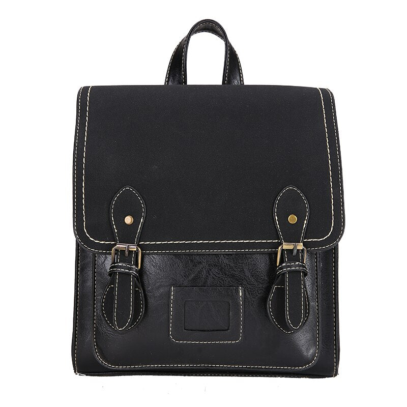 Vintage Women Backpack  Shoulder Bag Lady Multifunction Backpack Retro Bags