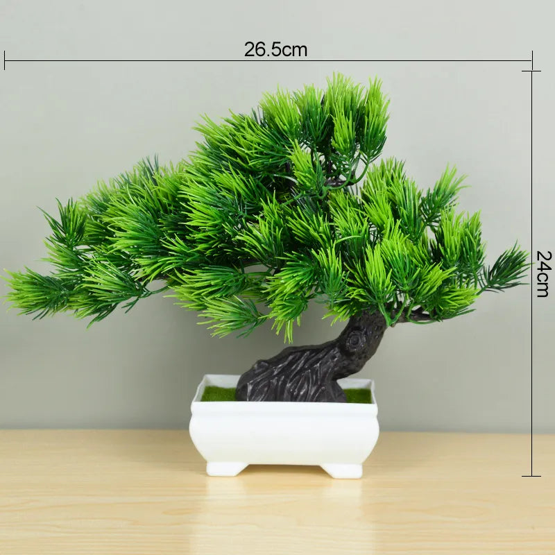 Artificial Plants Bonsai Small Tree Pot
