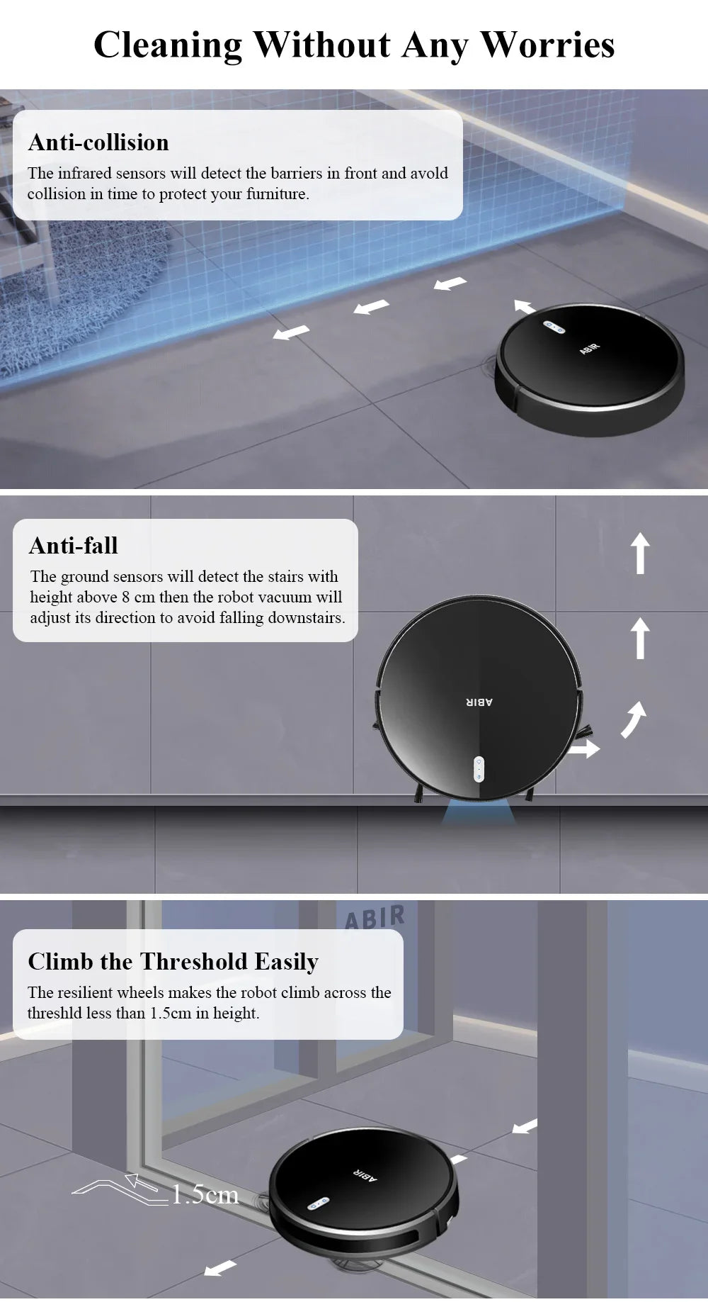 Robot Vacuum Cleaner G20S, 6000Pa Suction,Remote Upgrade, 2 in1 Wet Dry Mop, Wifi App, Smart Vaccum Auto Floor Washing for Home,