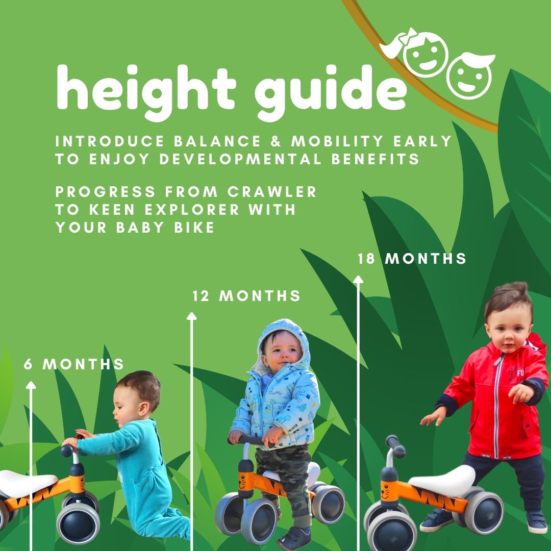 Bertie Frog - Baby Balance Bike