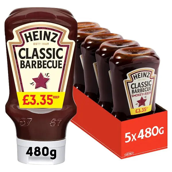 Heinz Classic BBQ Sauce PMP 480g (Case of 10)