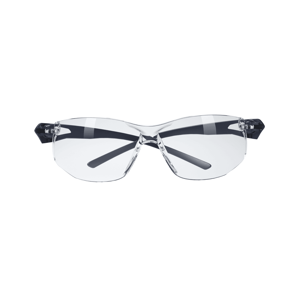 Hellberg Oganesson Industrial Safety Glasses Clear / Smoke Anti Scratch