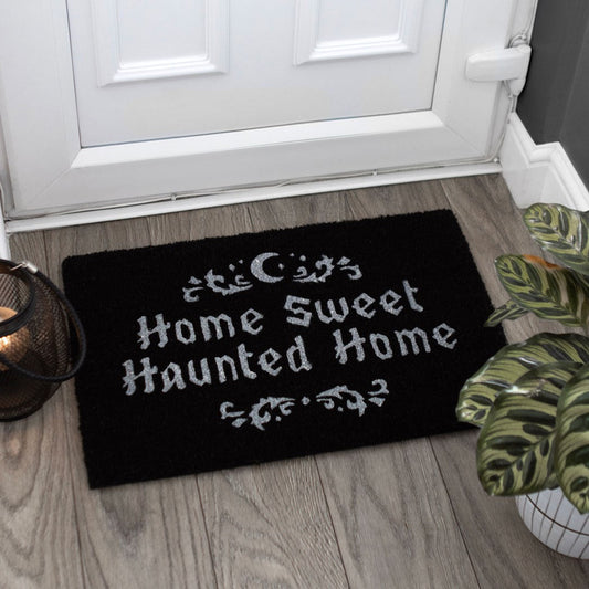 Gothic Gifts Home Sweet Haunted Home Doormat