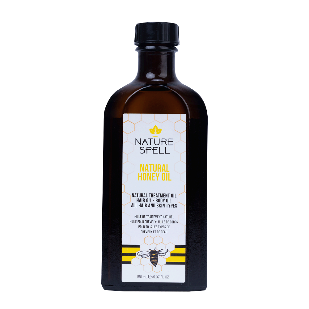 Nature Spell Honey Treatment Oil: Deep Nourishment for Hair & Body 150ml/5.07 oz