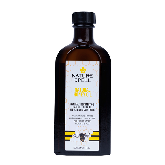 Nature Spell Honey Treatment Oil: Deep Nourishment for Hair & Body 150ml/5.07 oz