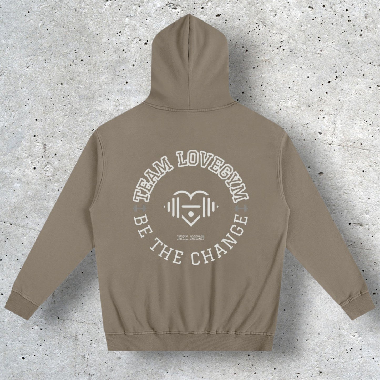 TEAM LOVEGYM Oversized Essential Hoodie