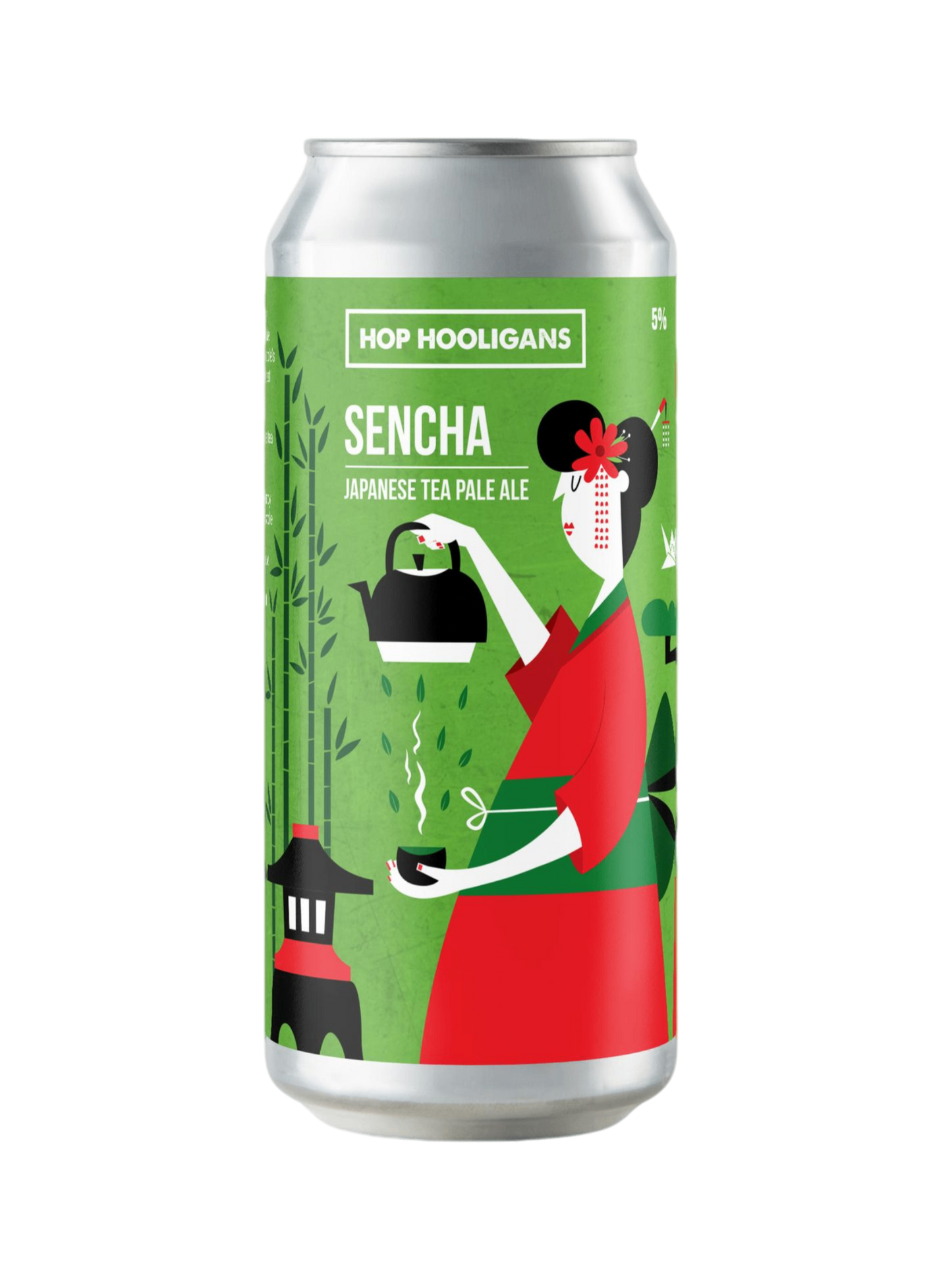 Hop Hooligans Sencha Tea Pale Ale 11P 4x500ml