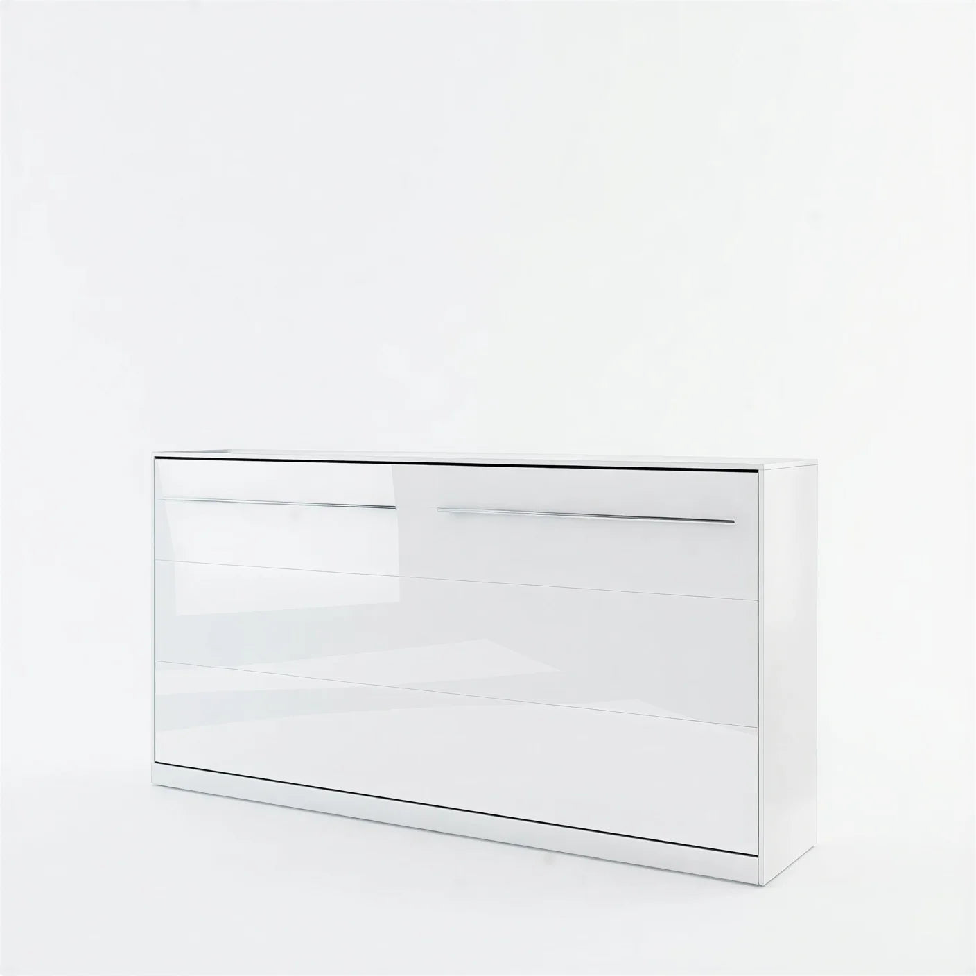 Single (90cm) Horizontal Wall Bed with Cabinet