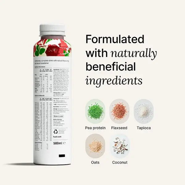 Huel Strawberries & Cream 500ml (Case of 8)