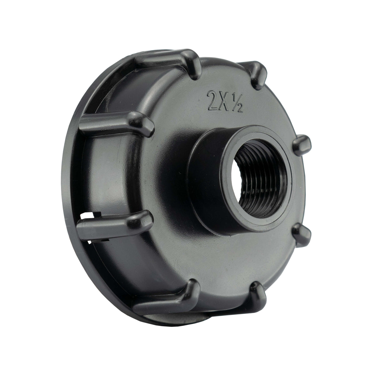 End Cap for IBC Tank with Built-in 1/2" BSPF Thread