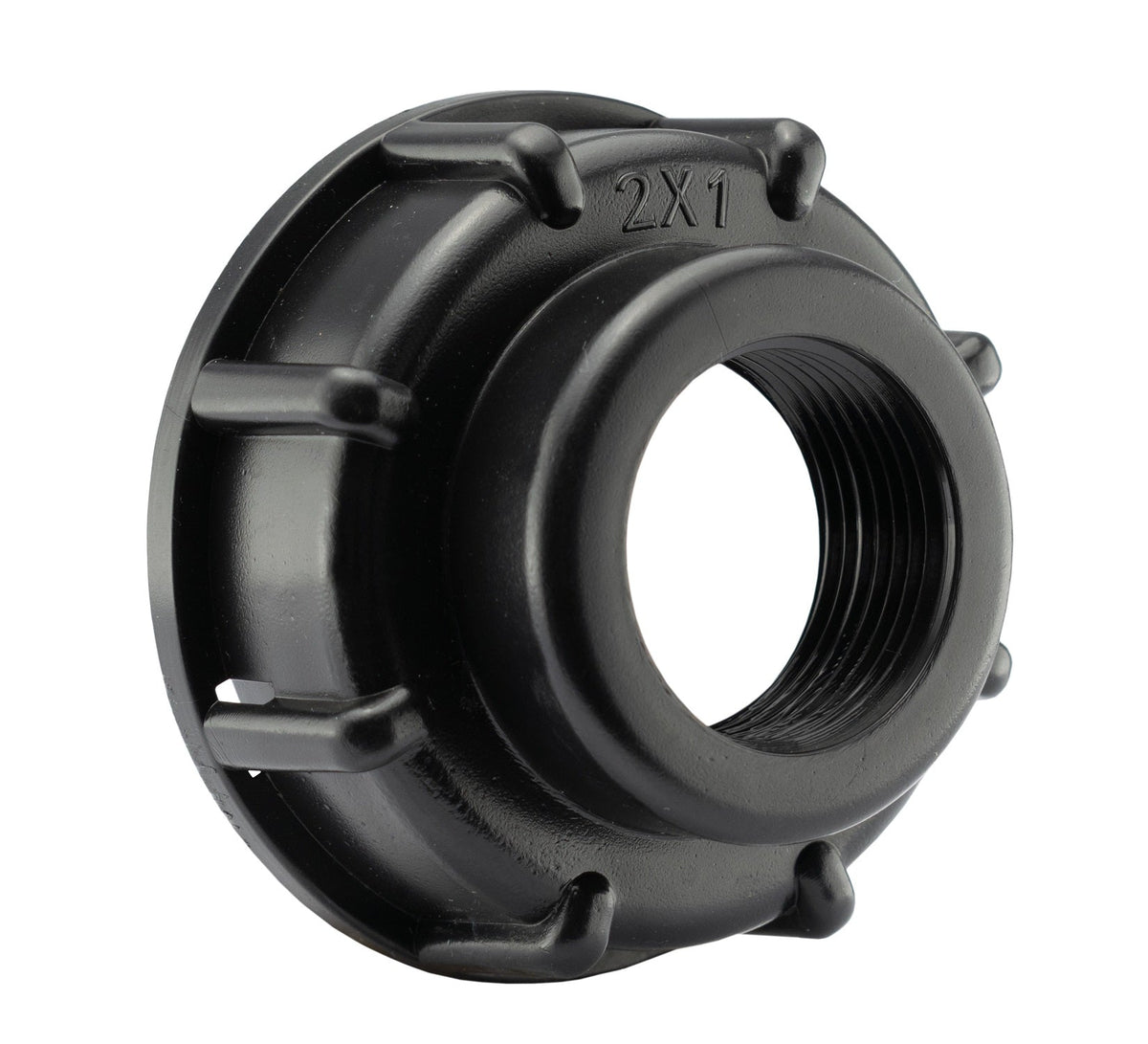 End Cap for IBC Tank with Built-in 1" BSPF Thread