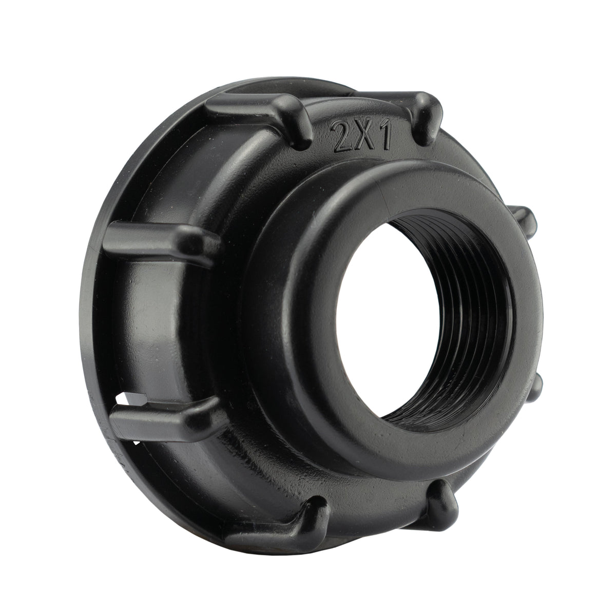 End Cap for IBC Tank with Built-in 1" BSPF Thread