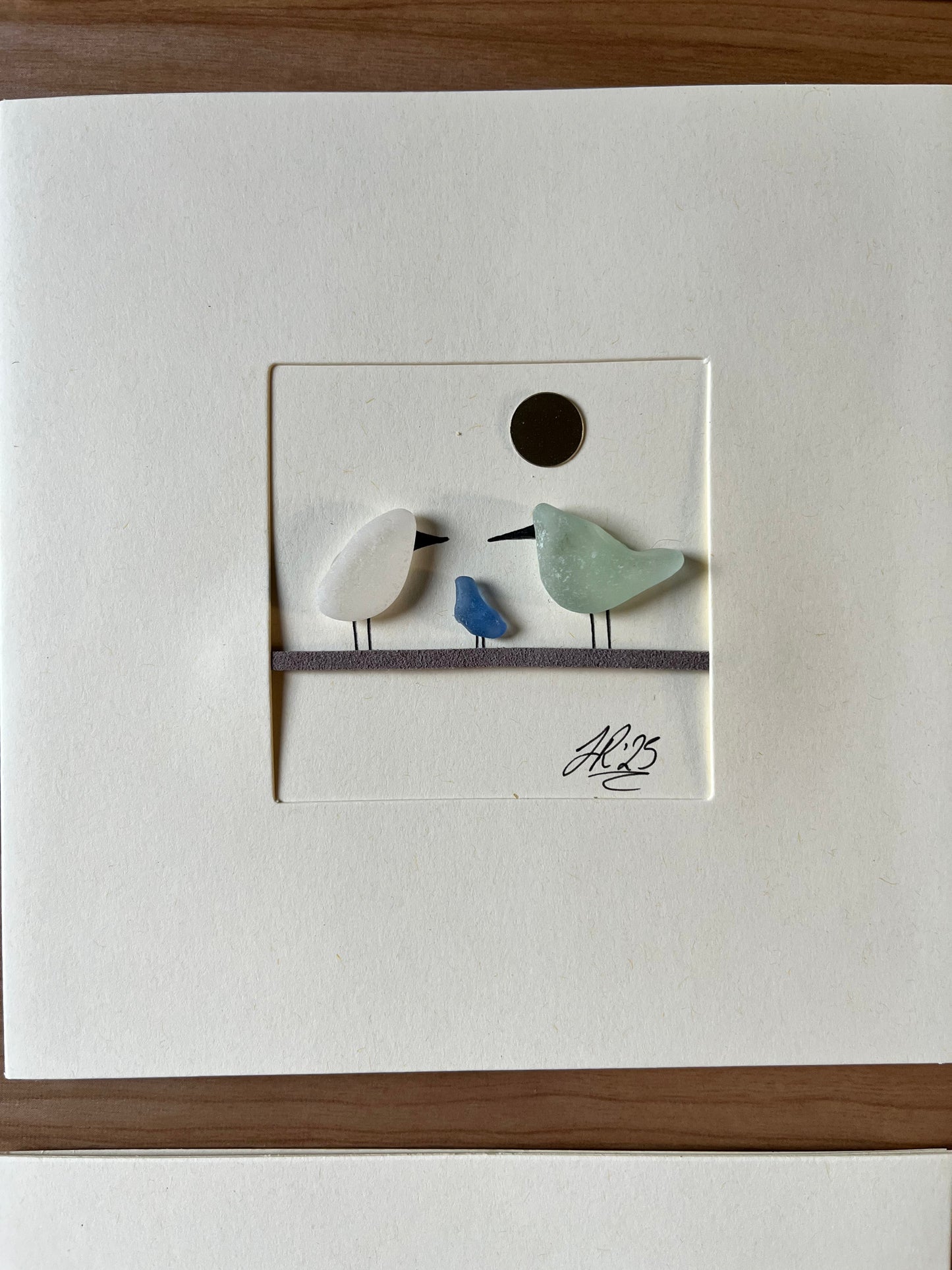 Little Bird Family - Blank Card