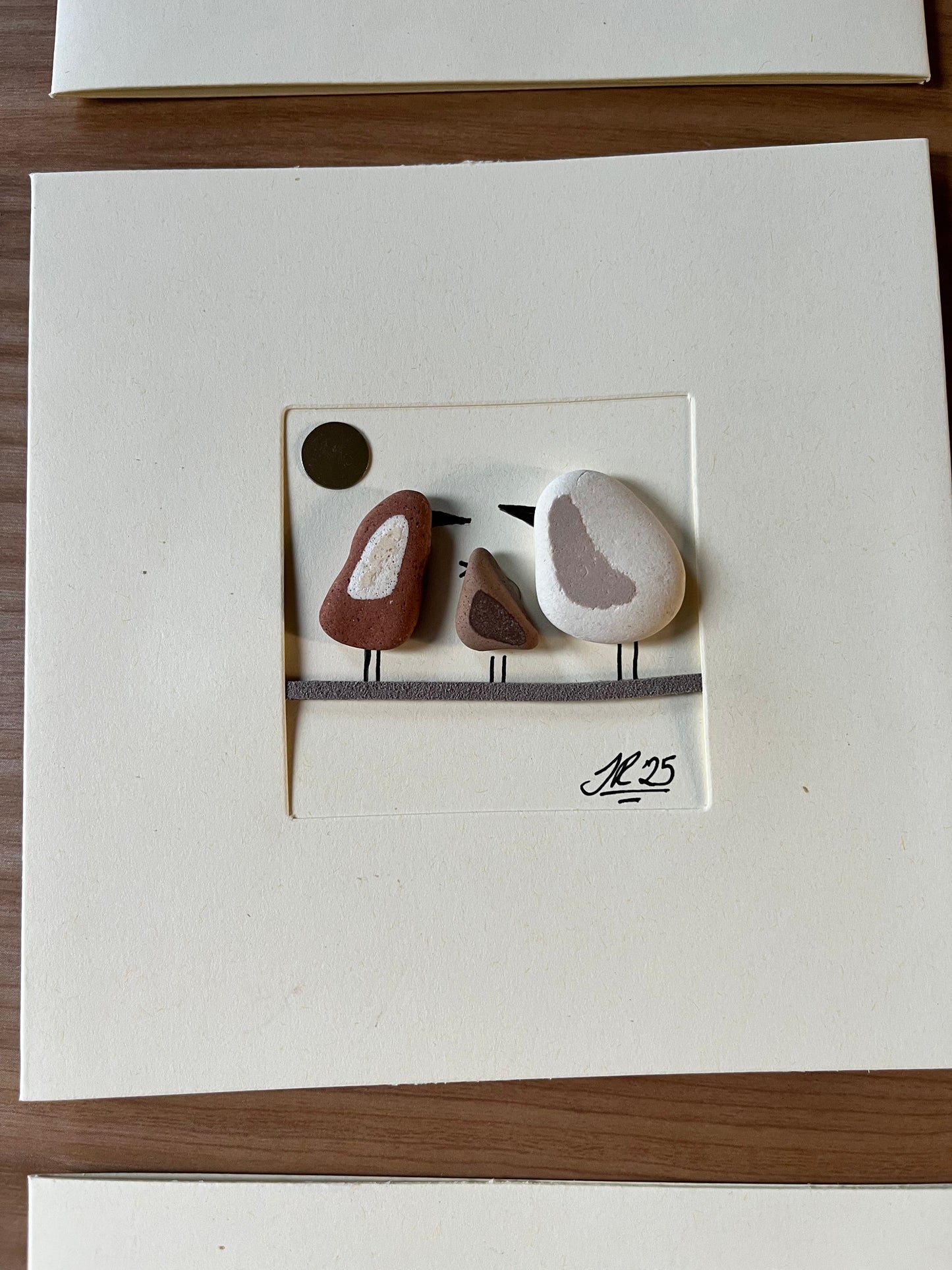 Little Bird Family - Blank Card