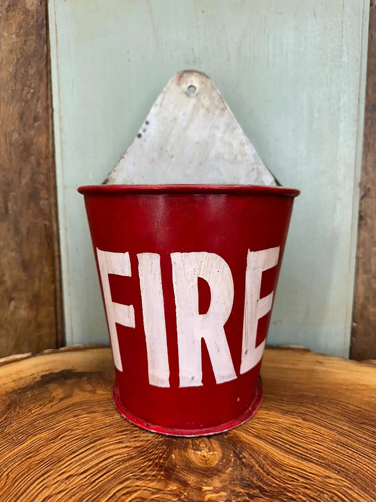 Fire Plant Pot Planter / Stationary Pot / Letter Tidy / Kindling Matches Holder
